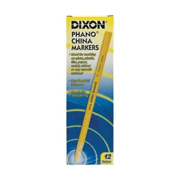 Dixon Yellow China Marker (12pk)