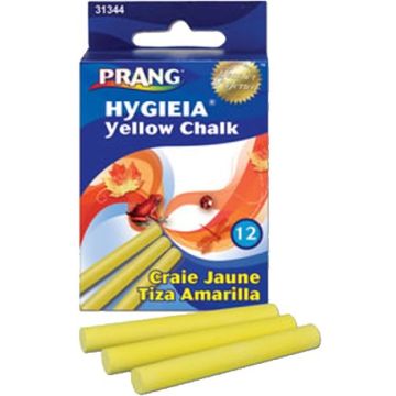 Dixon Yellow Dustless Board Chalk (Case of 144)
