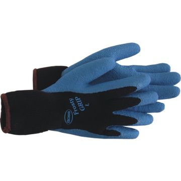 Boss Med Frosty Grip Blue Insulated Knit Latex Palm Glove