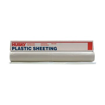 Husky 12' x 100' 3mil Clear Poly Film