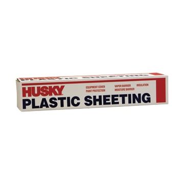 Husky 20' x 200' 1.5mil Clear Poly Film