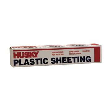 Husky 12' x 100' 6mil Clear Poly Film