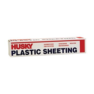 Husky 12' x 100' 6mil Flame Retardant Poly Film
