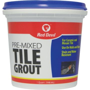 Red Devil Qt White Premixed Tile Grout