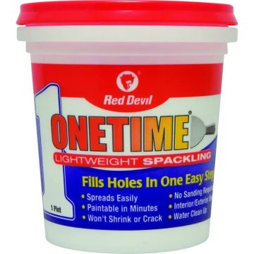 Red Devil Pt Onetime Spackling
