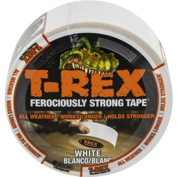 T-Rex 1.88" x 10yd White Ferociously Strong Waterproof & Repair Tape