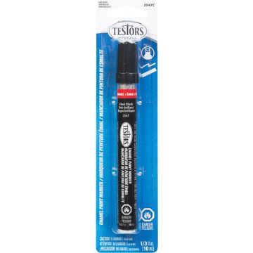 Testors 1/3oz Black Gloss Enamel Marker
