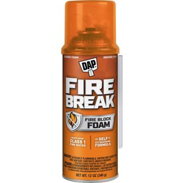 DAP 12oz FireBreak Flame Resistant Foam Sealant