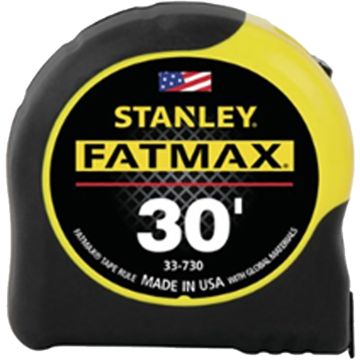 Stanley Tool 1-1/4" x 30' Fatmax Tape Rule