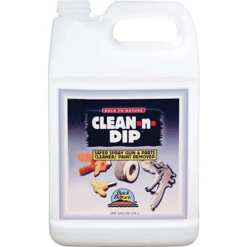 Back to Nature 1gal Clean N Dip Spray Gun & Parts Cleaner Concentrate (Makes 3gal)