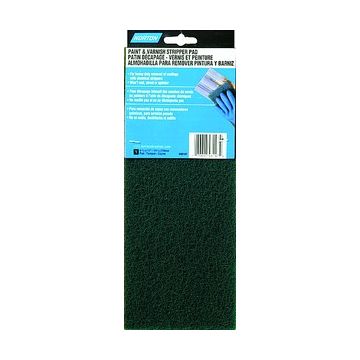 Norton 4-3/8" x 11" Green Non-Woven Hand Pad