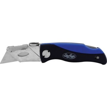 Great Neck Sheffield Quick Change Lockback Utility Knife w/ 5 Blades