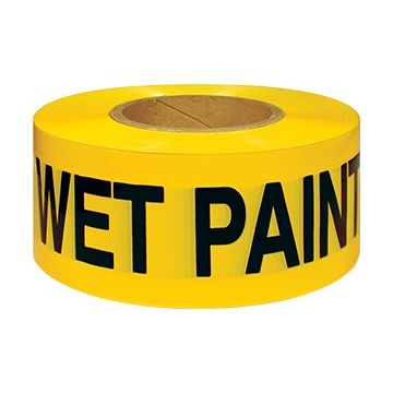 IPG 3" x 300' Yellow Wet Paint Tape