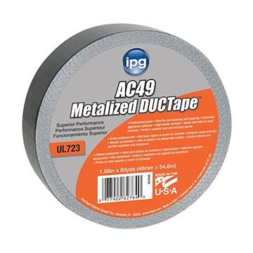 IPG 2" x 60yd Metallic Duct Tape