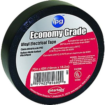 IPG 3/4" x 20yd Electrical Tape Indoor Use