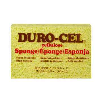 Acme 7.8" x 4.8" x 1.4" Duro-Cel Cellulose Sponge