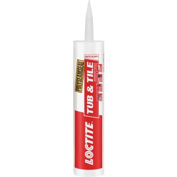 Loctite 10oz White 2-in-1 Paintable Tub And Tile Sealant (New Polyseamseal 2154739)