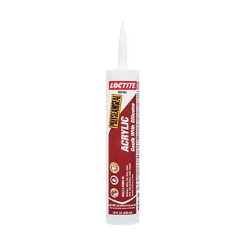 Loctite 10oz Polyseamseal White Acrylic Caulk w/ Silicone