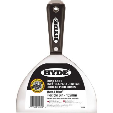 Hyde 6" Black & Silver Flex Joint Knife Hammer Head
