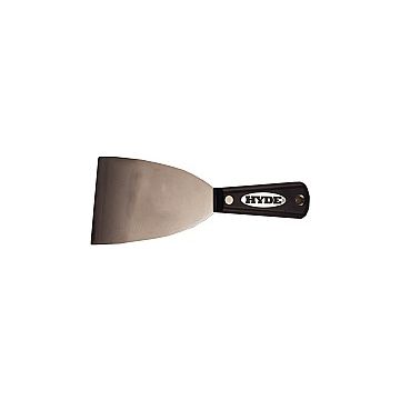 Hyde 3" Black & Silver Flex Scraper