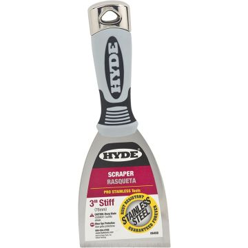 Hyde 3" Pro Stainless Stiff Scraper Hammer Head