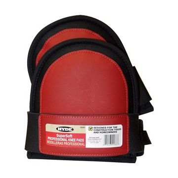 Hyde Knee Pad Soft w/ Red Stitch PVC