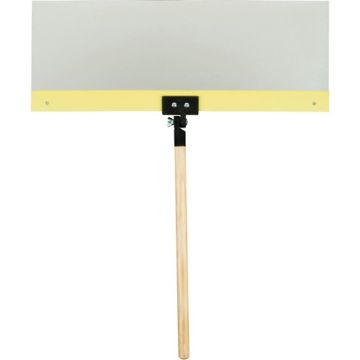 Hyde 24" x 9" Aluminum Flexible Spray Shield w/Pivot Neck & 18" Handle