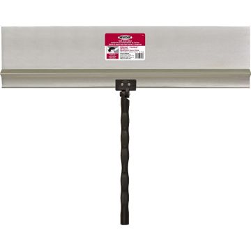 Hyde 36" x 9" Aluminum Rigid Spray Shield w/ Pivot Neck & 18" Handle