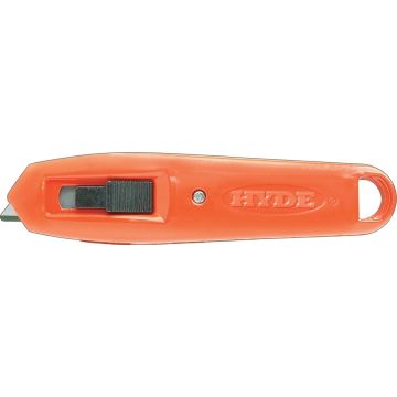 Hyde Orange Switchblade Self Retracting Safety Knife
