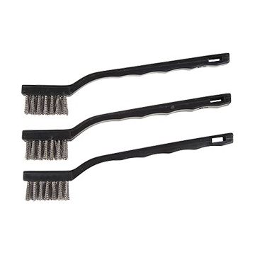 Hyde Stainless Steel Bristle Mini Brush 3Pk