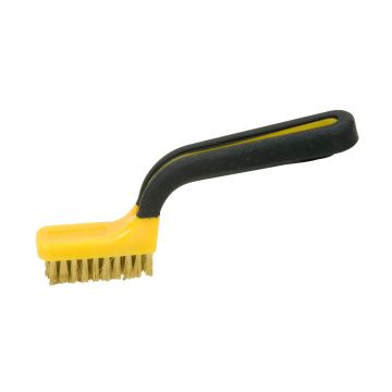 Hyde Brass Flexible Bristle Stripping Brush