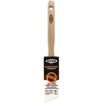 Hyde 1-1/2" E-Volution SRT Polyester Stiff Blend Oval Brush