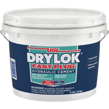 Drylok 4lb Fast Plug Hydraulic Cement