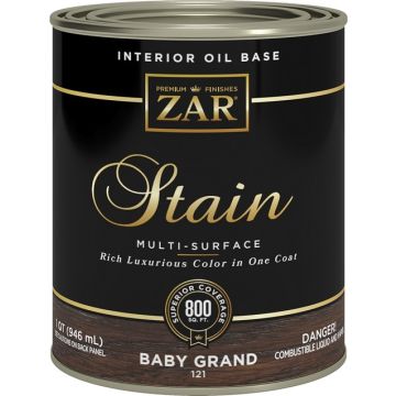 Zar Qt Baby Grand 121 Wood Stain
