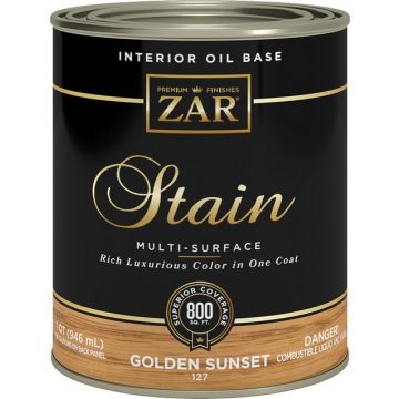 Zar Qt Golden Sunset 127 Wood Stain