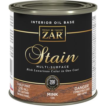 Zar .5Pt Mink 128 Wood Stain