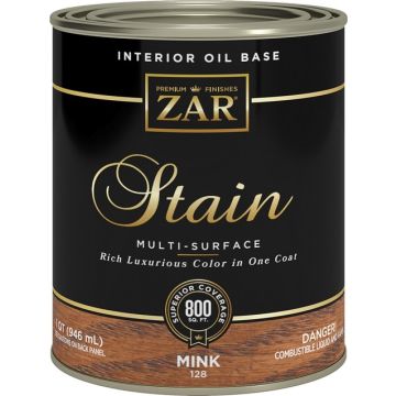 Zar Qt Mink 128 Wood Stain