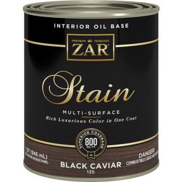 Zar Qt Black Caviar 135 Wood Stain