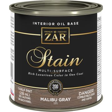 Zar .5Pt Malibu Gray 171 Wood Stain