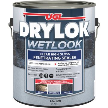 Drylok 1gal Clear High Gloss Wetlook Penetrating Sealer