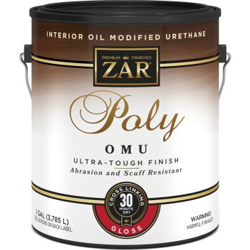 Zar 1gal Gloss OMU Interior Oil Modified Urethane