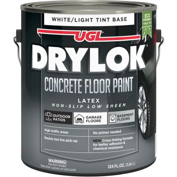 Drylok 1gal White Water-Based Concrete Floor Paint