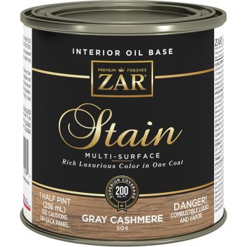 ZAR .5Pt Gray Cashmere Wood Stain