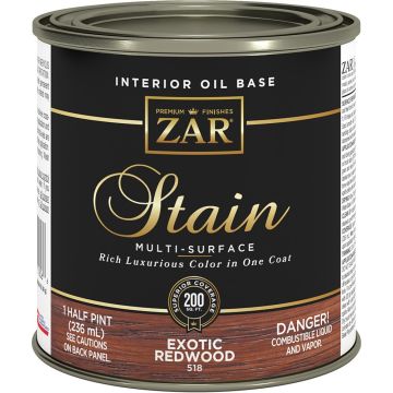 ZAR .5Pt Exotic Redwood Wood Stain