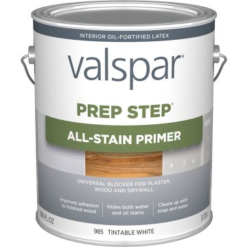 Valspar 1gal Tintable White Prep Step All Stain Primer