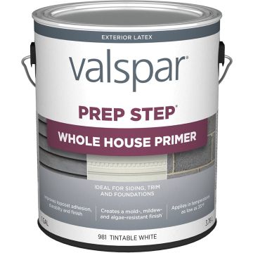 Valspar 1gal Tintable White Prep Step Whole House Primer