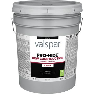 Valspar 5gal White Pro-Hide New Construction Primer