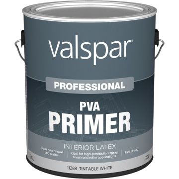 Valspar 1gal White Pro-Hide Interior Latex PVA Primer & Sealer