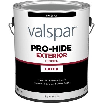 Valspar 1gal White Finish Pro-Hide Exterior Latex Primer