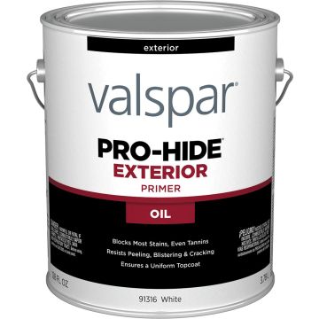 Valspar 1gal White Finish Pro-Hide Exterior Oil Primer